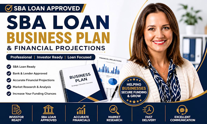 write sba loan business plan and financial projections