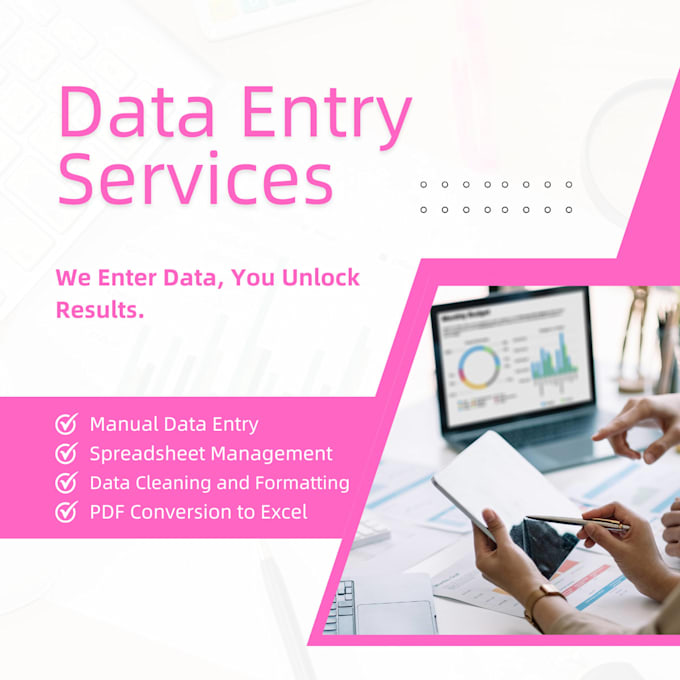 do fast and accurate data entry and spreadsheet cleanup