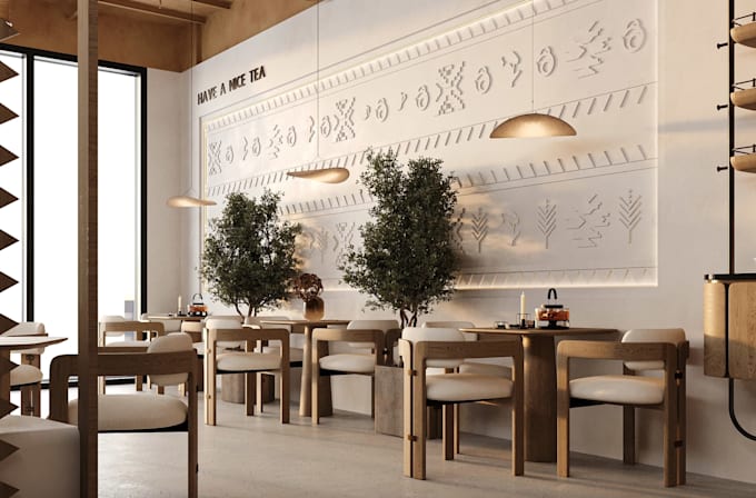 redesign restaurant interior 3d cgi rendering,cafe layout,3d coffee shop visuals