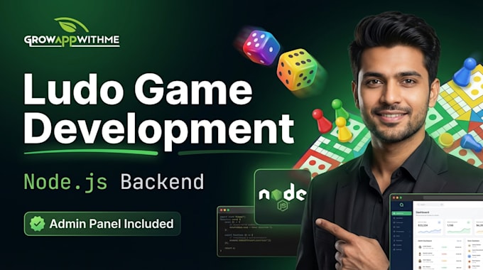 do ludo multiplayer react native nodejs nextjs admin panel