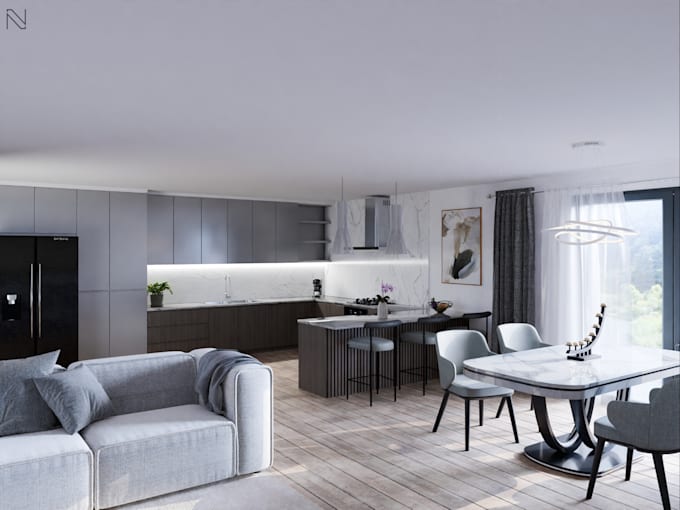 create photorealistic interior visualizations