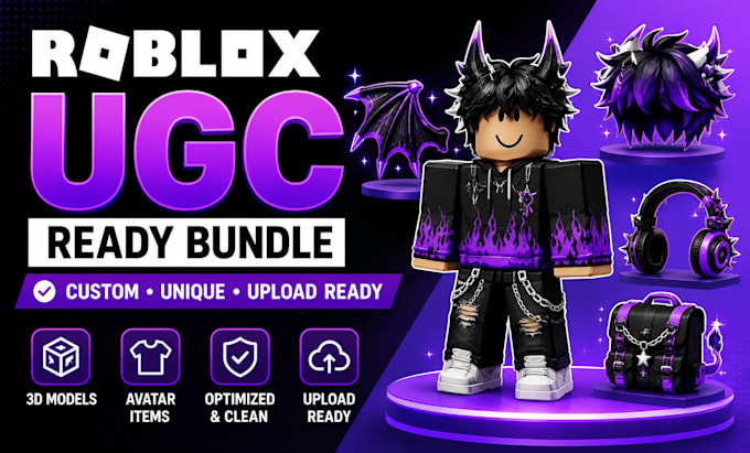 create ugc ready bundle for roblox avatar and accessories
