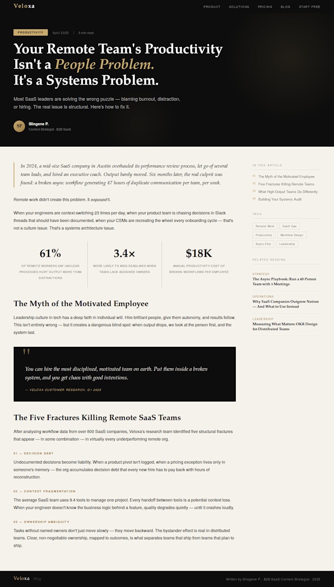 write compelling saas blog posts and b2b content that converts