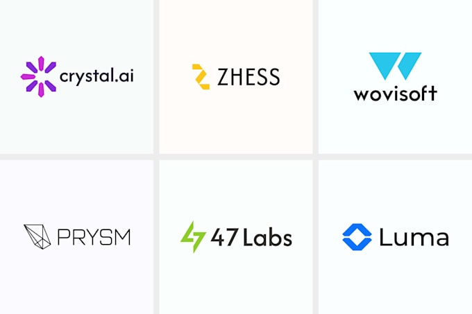 design a modern minimalist logo for tech startups and saas