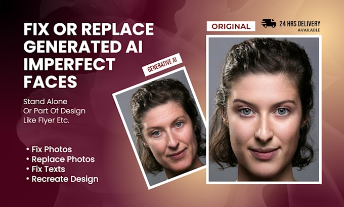 turn your imperfect ai generated design or photo into a masterpiece