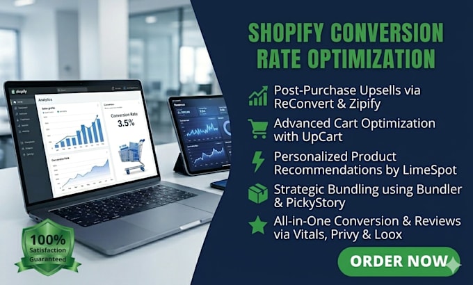 optimize professional conversion rate optimization cro to your shopify store