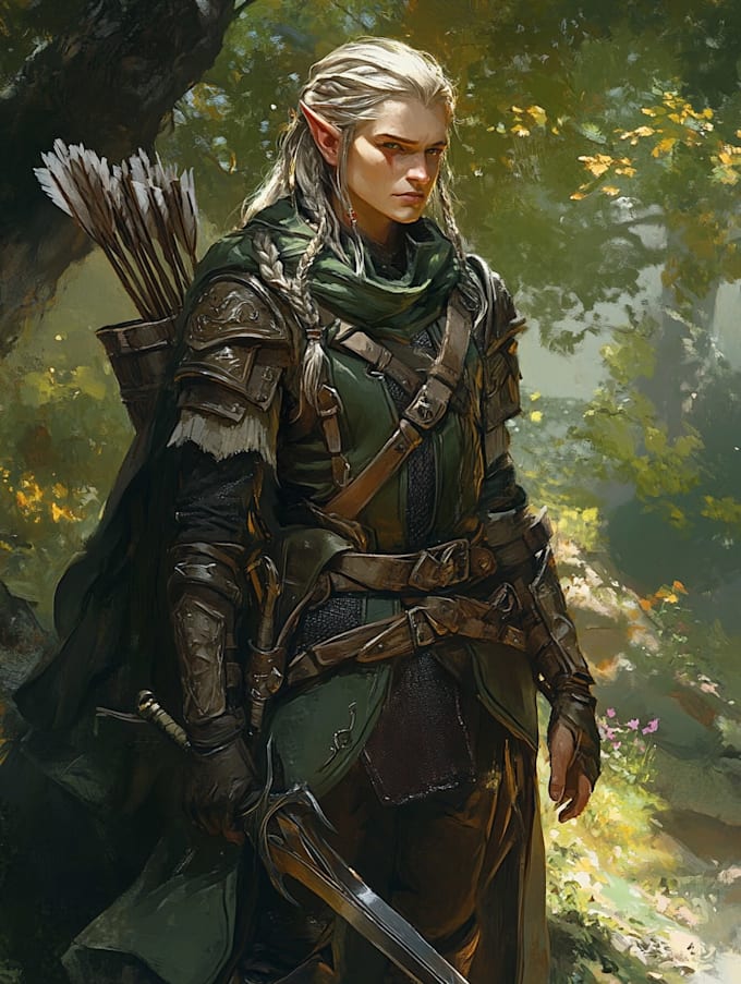 dnd, fantasy character and dnd character