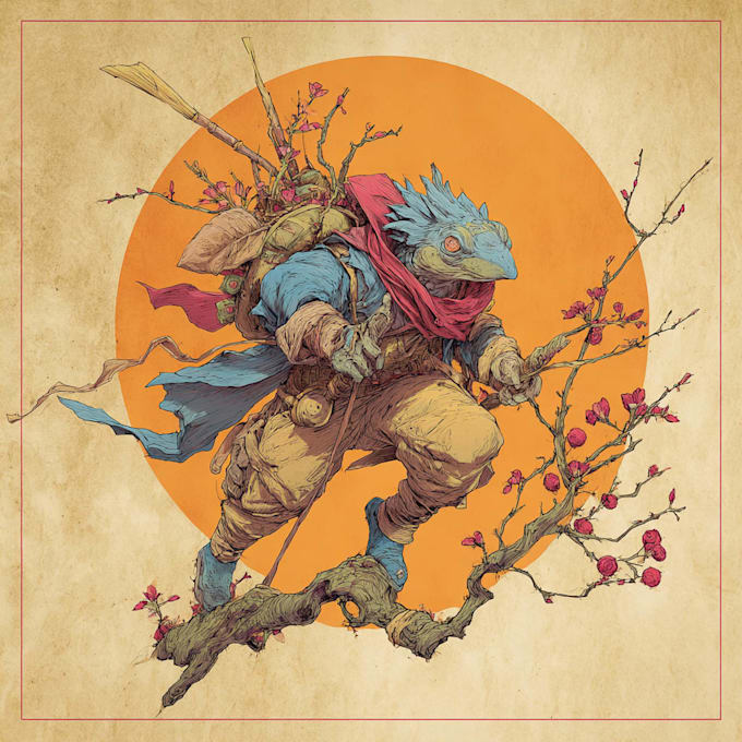 draw your fantasy illustration