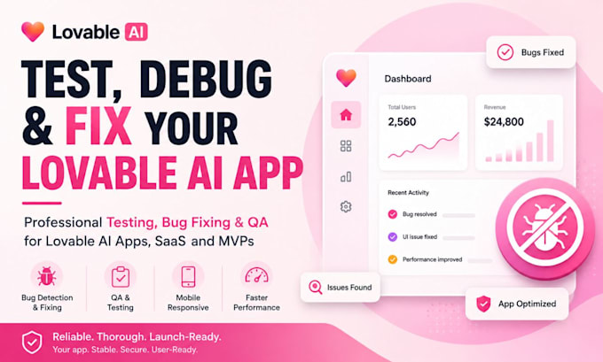 fix lovable ai bugs lovable dev app testing API issues lovable debugging