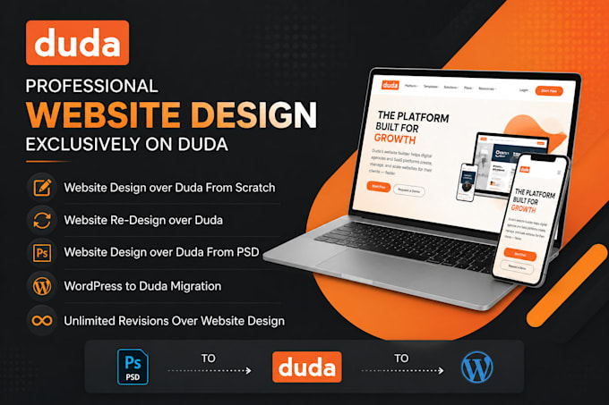 do duda website design modify develop websites using duda website builder