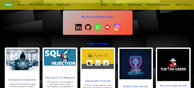 create a modern portfolio website at affordable price