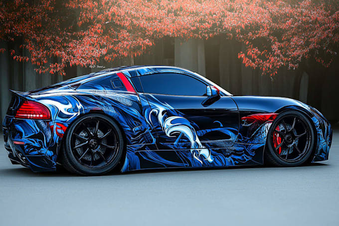 design a custom vehicle wrap