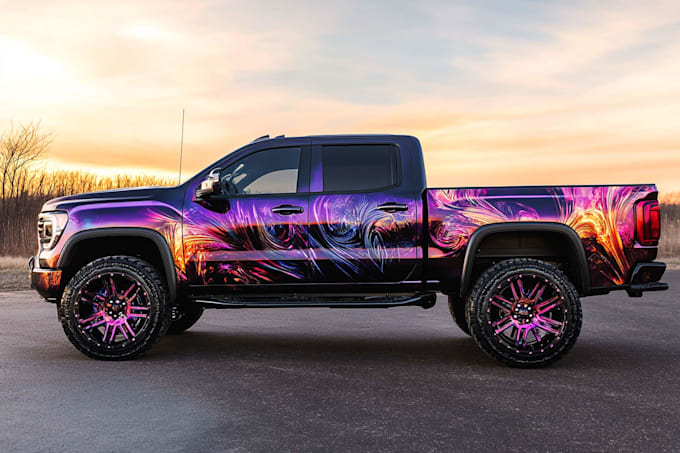 van wrap any vehicle wrap