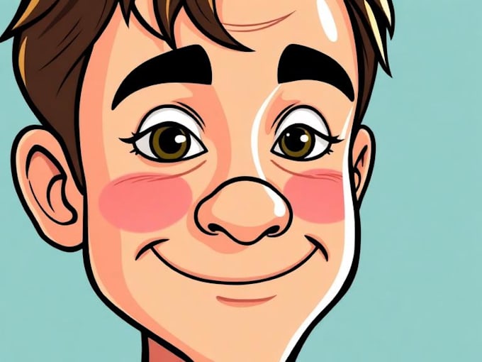 create a custom cool vector portrait illustration professionally