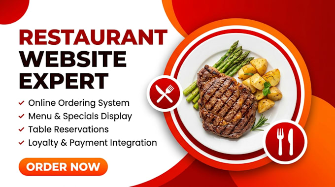 create wix restaurant website with online ordering system