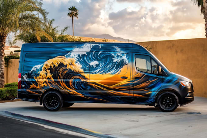 design a custom vehicle wrap