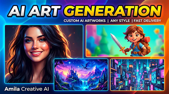 create realistic ai art and portraits