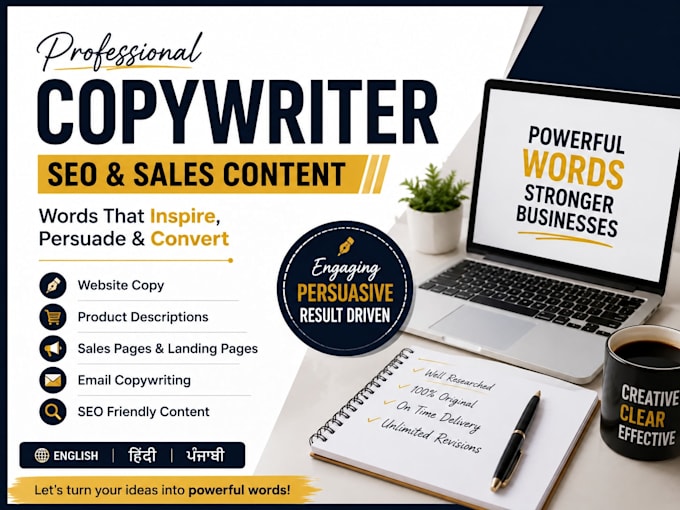 write SEO optimized blog posts and articles for your website