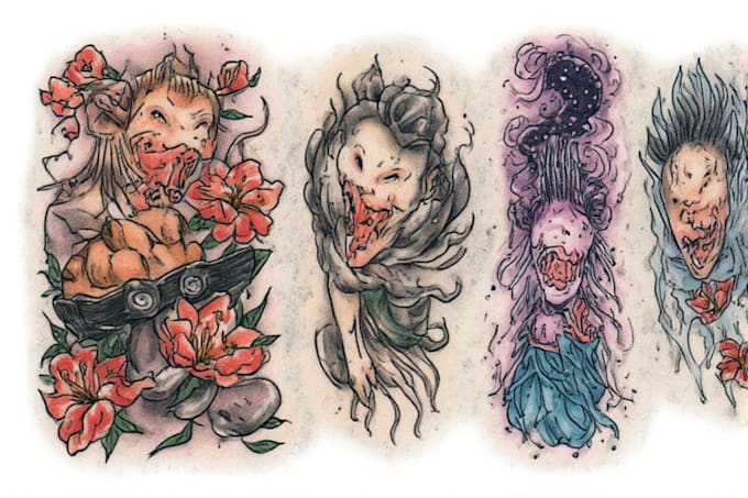 design professional creative tattoo design