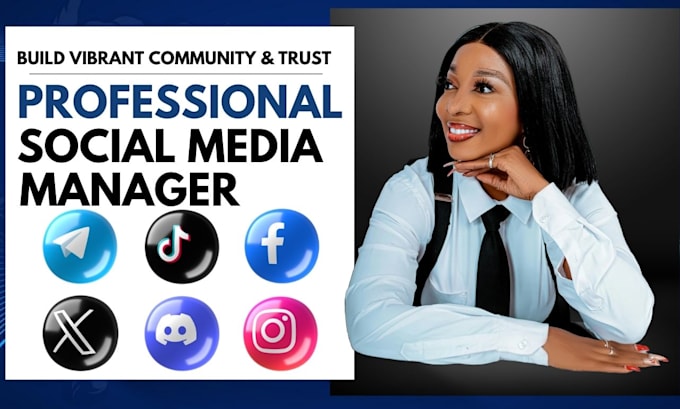be your crypto social media manager professionally