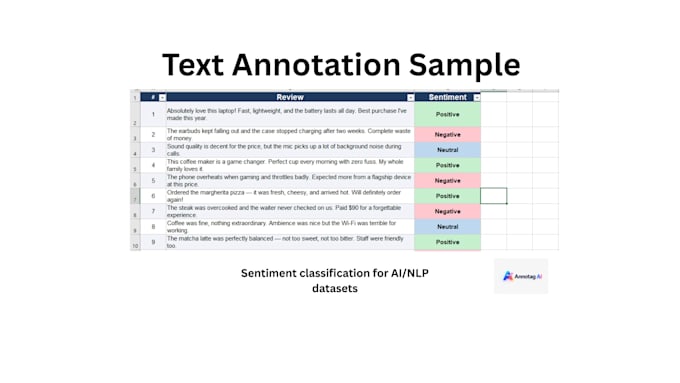 annotate text datasets for ai and nlp projects