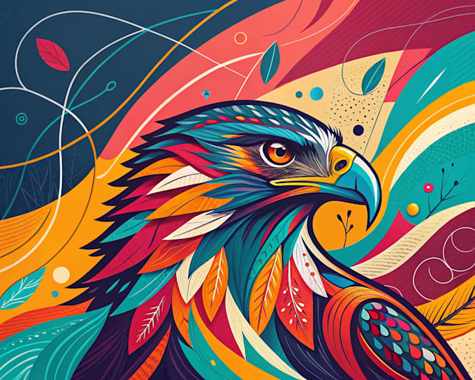 create professional abstract wall art and canvas design