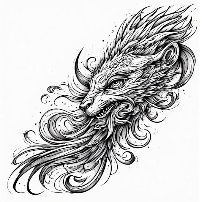create unique tribal tattoo designs