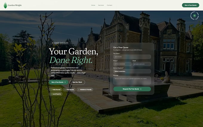 create responsive wordpress website design, blog or website development