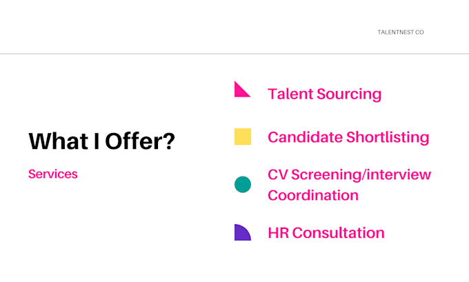 provide professional recruitment services