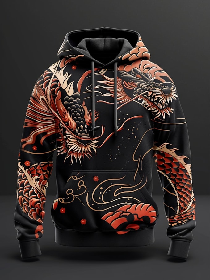 do custom hoodie design or clothing design