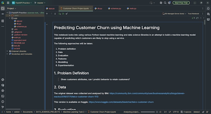build machine learning models for predictive analytics