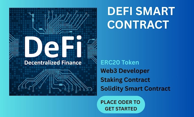 build secure defi smart contracts, staking dapps,web3 applications