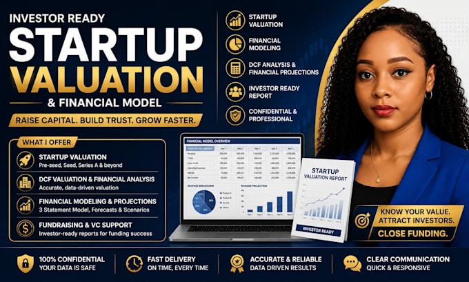 create investor ready startup valuation and financial model