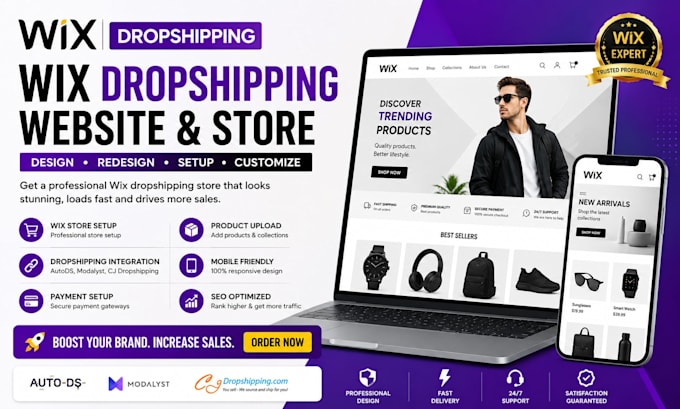 do wix dropshipping website, wix dropshipping store, wix ecommerce website