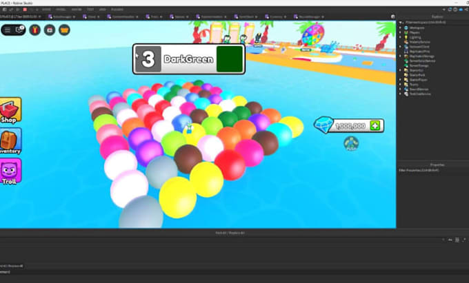 script full roblox game, develop roblox creation, fix bug