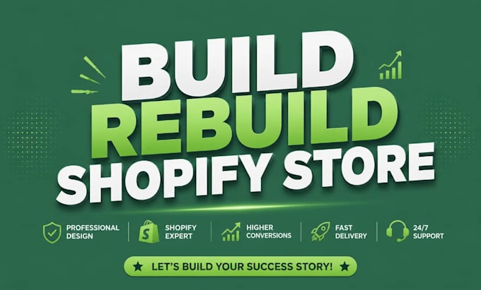 design and develop a professional shopify store for your business