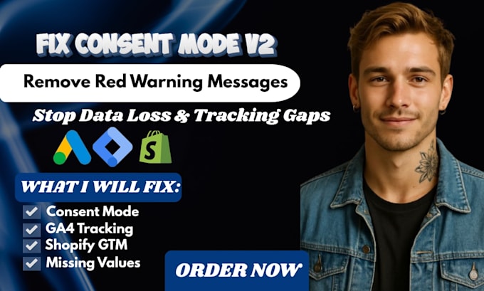 fix google ads consent mode v2 ga4 conversion tracking shopify