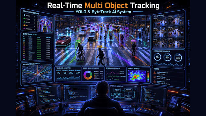 create real time multi object tracking using bytetrack and yolo