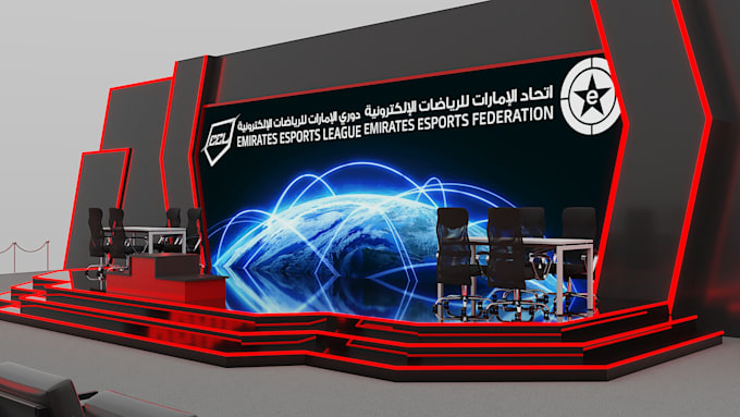 do professional 3d stage design and corporate event design