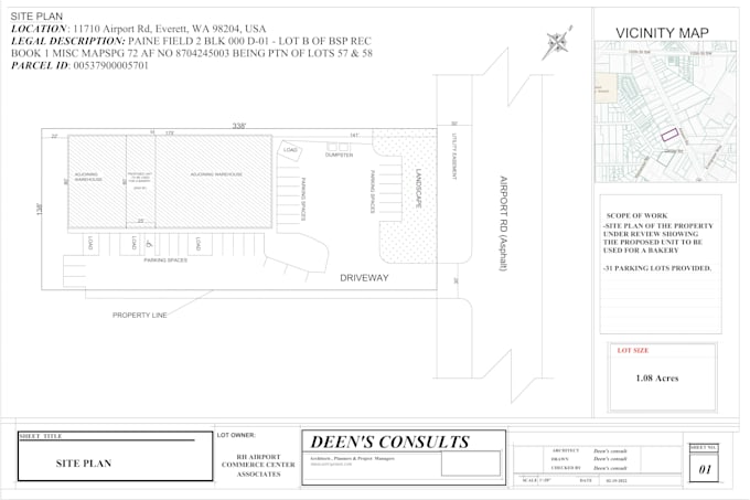 design 2d floor plan, site plan, plot plan, landscape plan for city permit