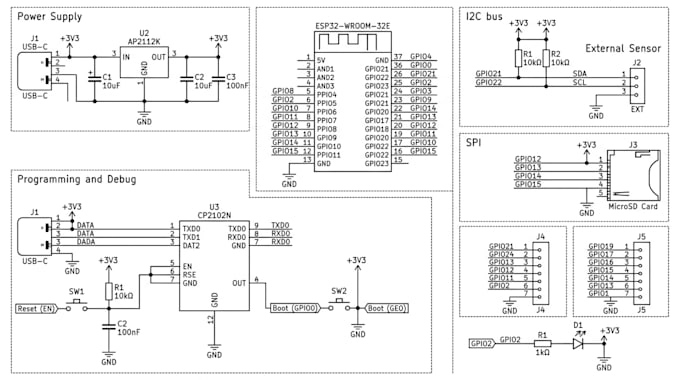 Design pcb schematic, layout and embedded systems for esp32 stm32 iot ...