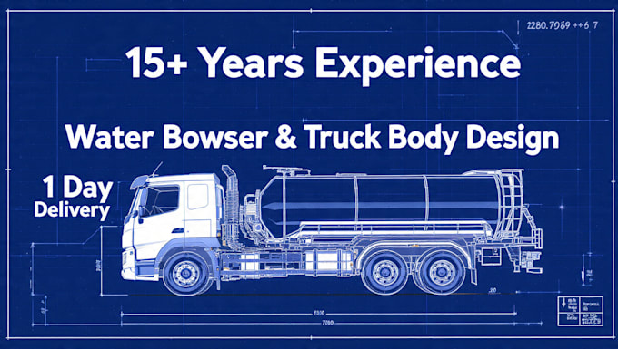 design truck body fabrication drawings for manufacturing