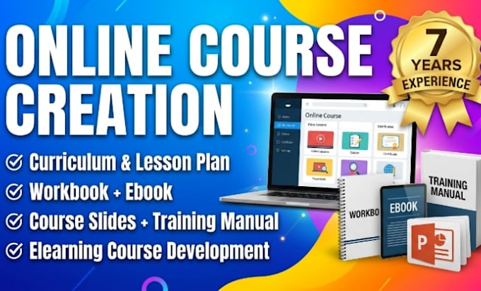 create ebook online course curriculum training content online course content ppt