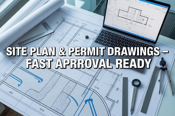 site plan permit drawings grading and civil engineering layouts