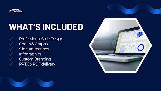 design a professional and interactive powerpoint presentation for you