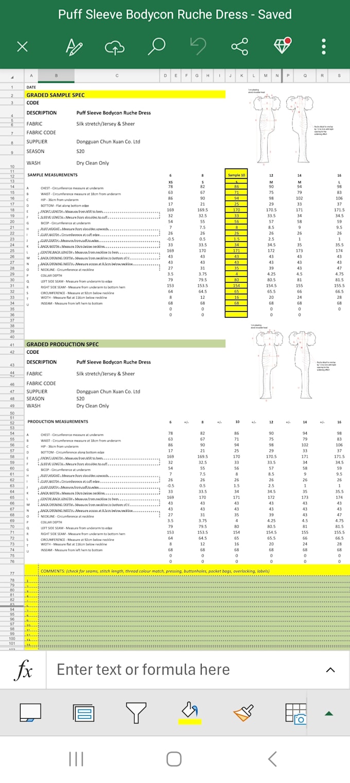 create factory ready fashion tech pack