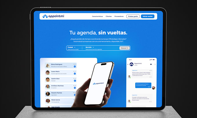 design and build a responsive webflow landing page