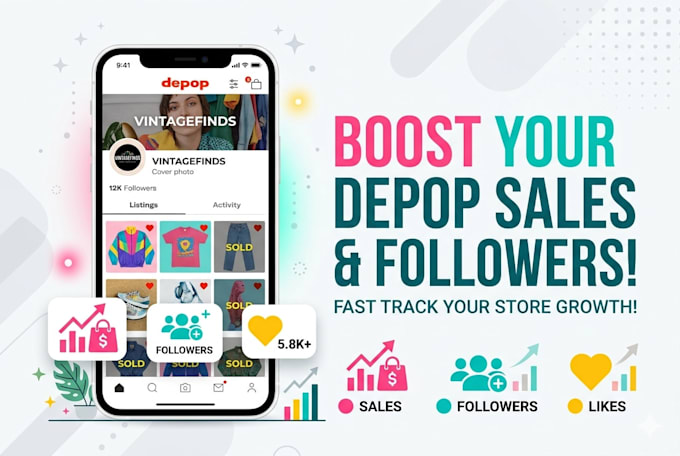 boost your depop shop with targeted promotion