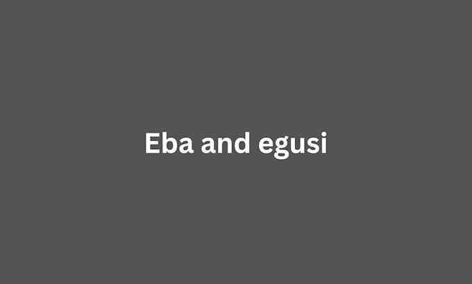 make soft and delicious egusi soup for you