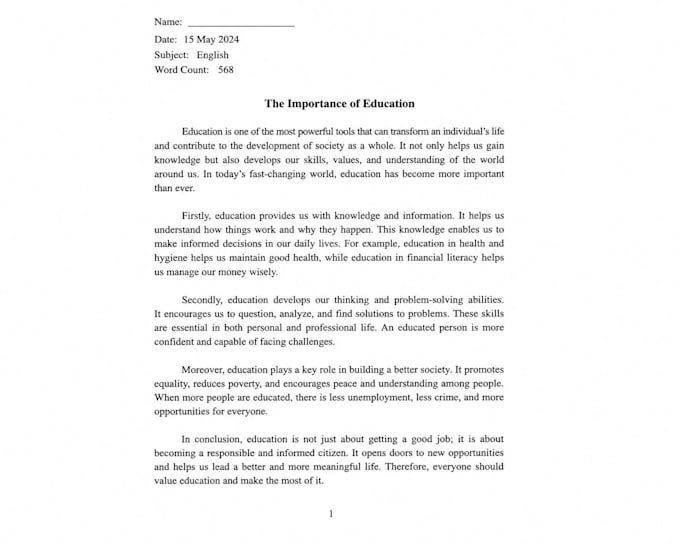 convert PDF, image, and handwritten notes, to word